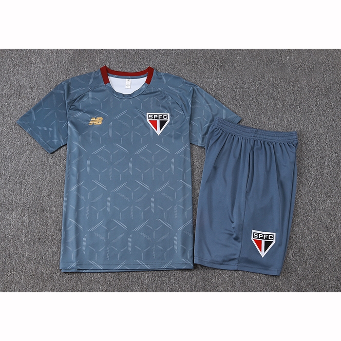 Chandal del Sao Paulo Manga Corta 25-26 Azul Gris - Pantalon Corto